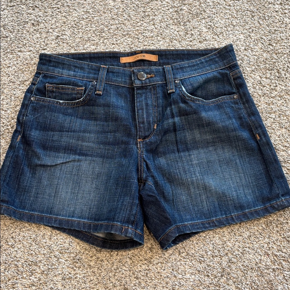Dark Blue Denim Shorts Joe’s Jeans